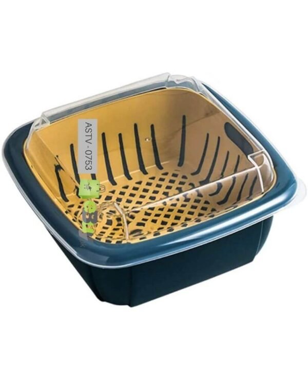 Double Layer Drain Basket Box With Lid At Best Price In Pakistan 1