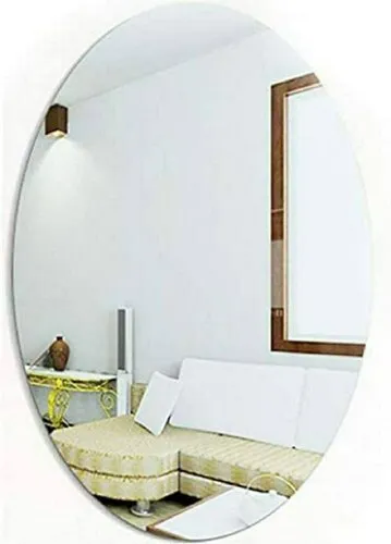 oval shape wall sticker mirror size 30 45 500x500 1